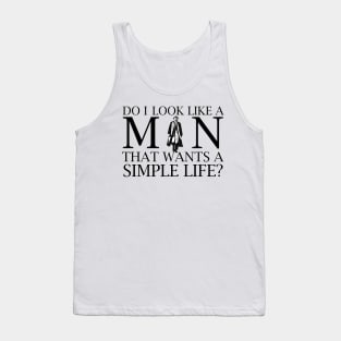 Simple Man Tank Top